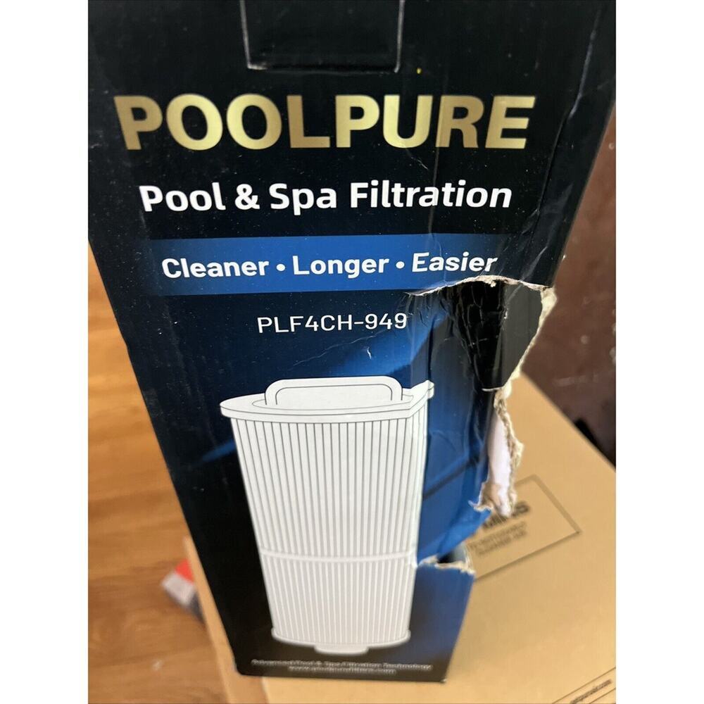 POOLPURE‎ 4CH-949 Spa Filter Replaces Pleatco PWW50L, Filbur FC-0172, SD-01143